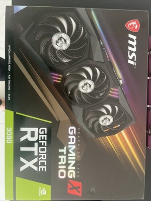 MSI GeForce RTX 3080 GAMING Z Trio LHR 10GB GDDR6X Graphics Card