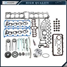 Full Gasket Set Timing Chain Kit Water Pump 1997-1999 Fits Ford Expedition 4.6L