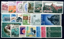 MONACO 1971 YVERT 847-866 ** MINT VINTAGE COMPLETE (00253