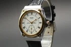 [Near MINT] Vintage Seiko Silver Wave 0923-7010 Quartz Mens Watch From JAPAN