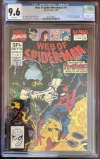 Web of Spider-Man Annual 6 CGC 9.6 NM+ - Psycho-Man - Captain Universe Ditko art