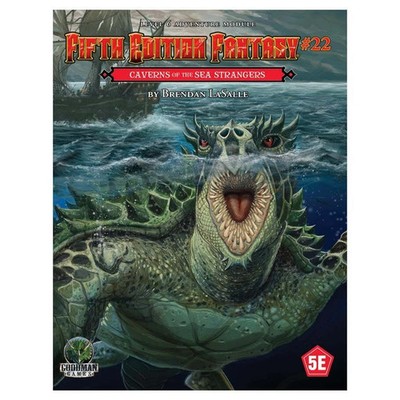 Caverns of the Sea Strangers Adventure #22 Goodman Games D&D 5e Dungeons Dragons