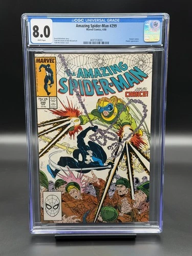 The Amazing Spider-Man #299 - (1988)  Venom Cameo Chance Appearance CGC 8.0