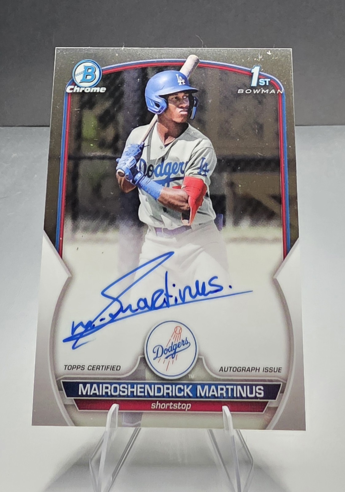 2023 Bowman Chrome Prospect Auto Mairoshendrick Martinus