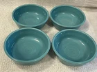 Lot of 4 Fiesta Turquoise Cereal Bowl 5.5” Made In The USA