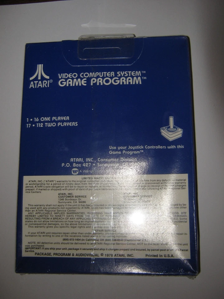 Space Invaders (Atari 2600, 1980) Rare New Sealed Arcade Classic - Image 2 of 4