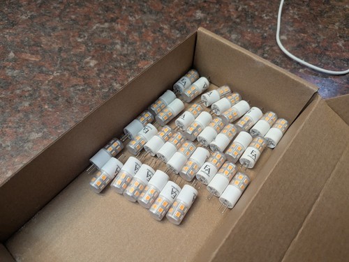 32 Emery Allen 12v 1.5w LED Bulbs EA-G4-1.5W-001-279F