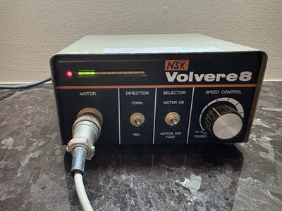Nakanishi NSK Volvere 8 Dental Lab Micromotor Drill And Foot Pedal
