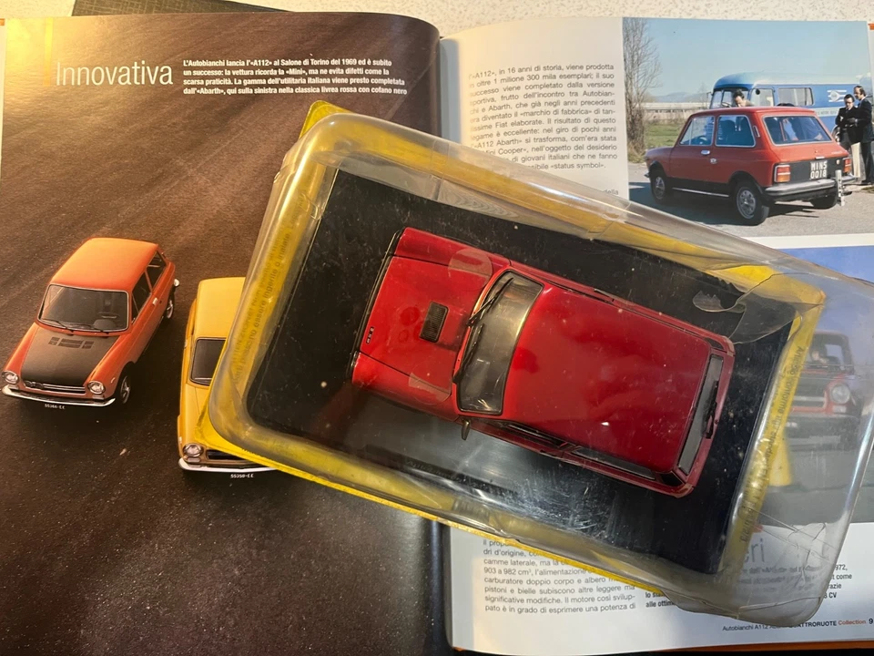 Autobianchi A112 Abarth (1979) Quattroruote collection scala 1:24 - Immagine 2 di 4