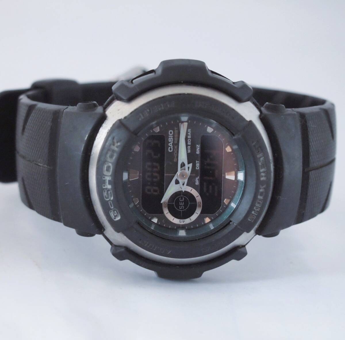 時計 G-SHOCK G-300-3AJF CASIO G-SHOCK G-300-3AJF Black Analog Digital Watch Japan