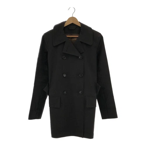 LOUIS VUITTON（LV） Trench coat nero Pawnshop LV Louis Vuitton taglia 40 grado B