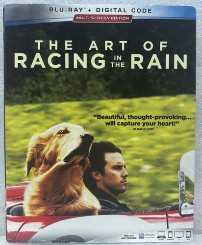 The Art of Racing in the Rain (Blu-ray, 2019) New Sealed w/ Slipcover