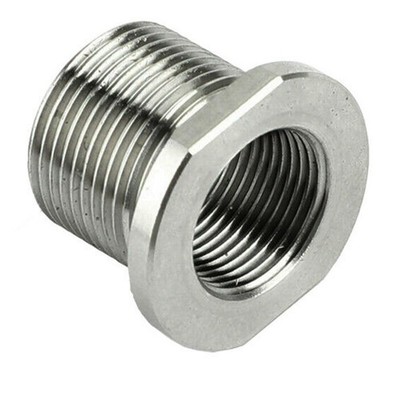 Kompatibler Edelstahl Verbinder Thread Adapter für 1/2 28 ID / 5/8 24 OD