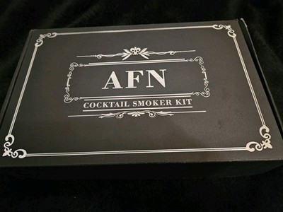 Brand New AFN Cocktail Smoker Kit - Whiskey Smoking Gun with Premium Wood Chips