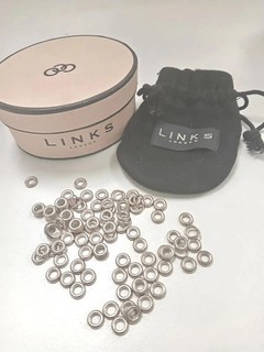 Links of London 925 Sterling Silver Candy Ring Bracelet Spares Repairs 50.46g