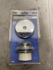 Everbilt Lift and Turn Bath Drain Remodel Kit Chrome 1006959304