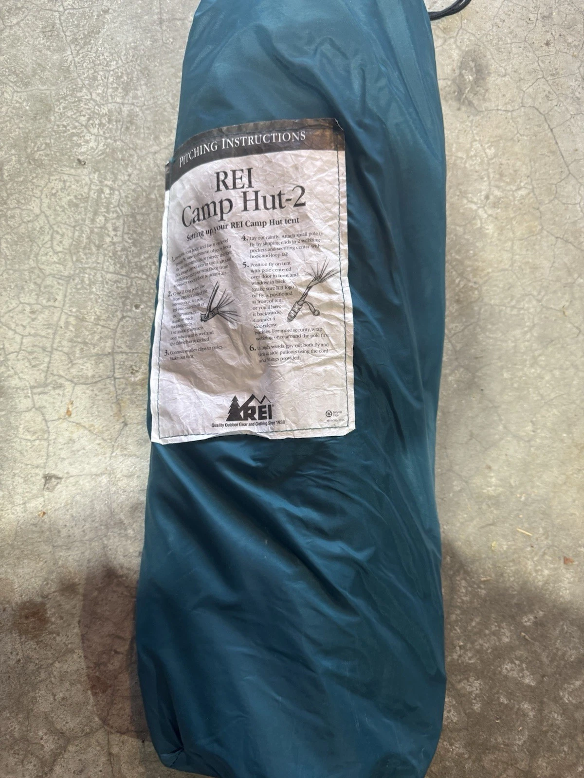 REI Vintage 90's Camp Hut 2. Tent, 2 Person