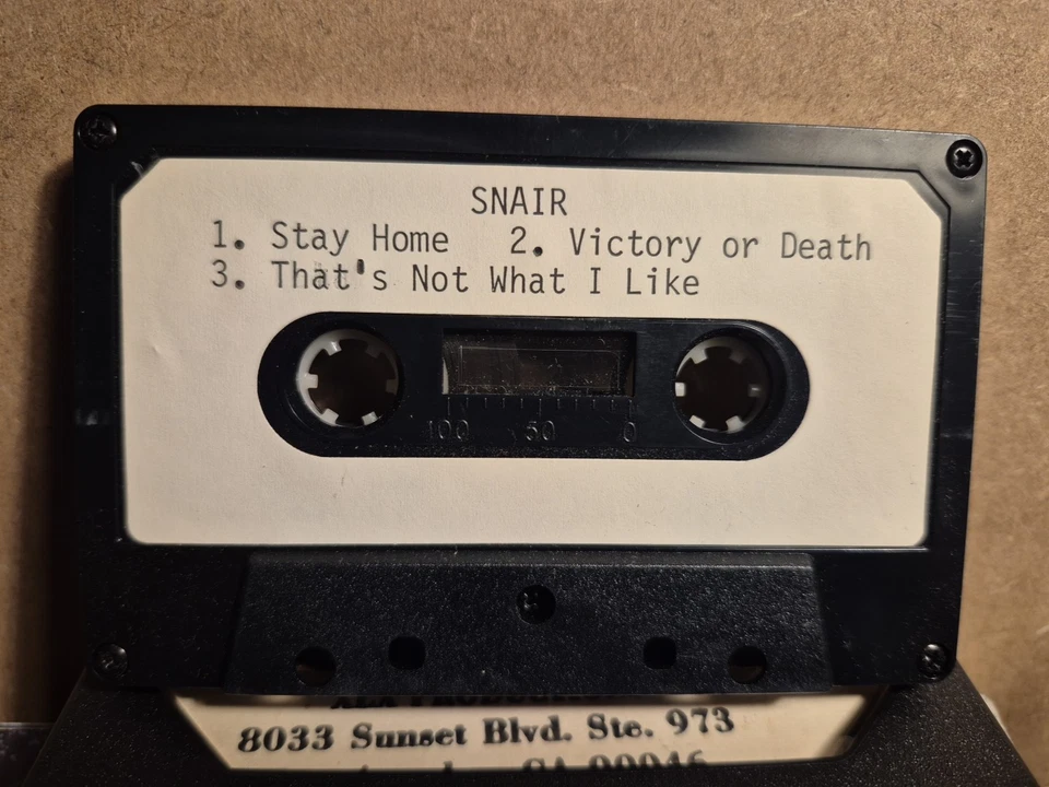 SNAIR, SNAIR DEMO, LOS ANGELES PUNK ROCK, EXTREMELY RARE! PUNK Foto 4 de 4