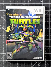 Wii Nickelodeon Teenage Mutant Ninja Turtles in Excellent Condition Tested