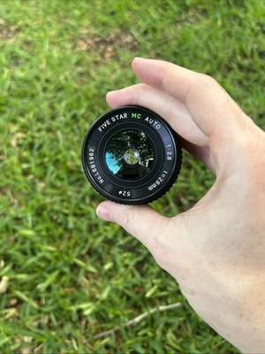 Five/Star MC Auto 28mm f2.8 Canon FD Mount 35mm Film Camera Breech Lock BL