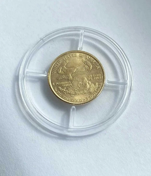 5 Dollari Bolaffi ORO Foto 2 de 4