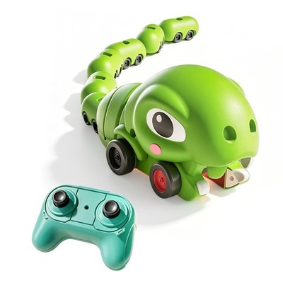 Snake Eating Blocks Vehicle Toy - Interactive USB Rechargeable Sound Light