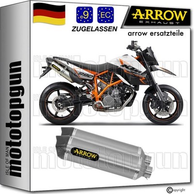 ARROW AUSPUFF ZUGELASSEN DOPPEL AUSPUFF RACE-TECH ALUMINIUM C KTM 990 SM 2013 13
