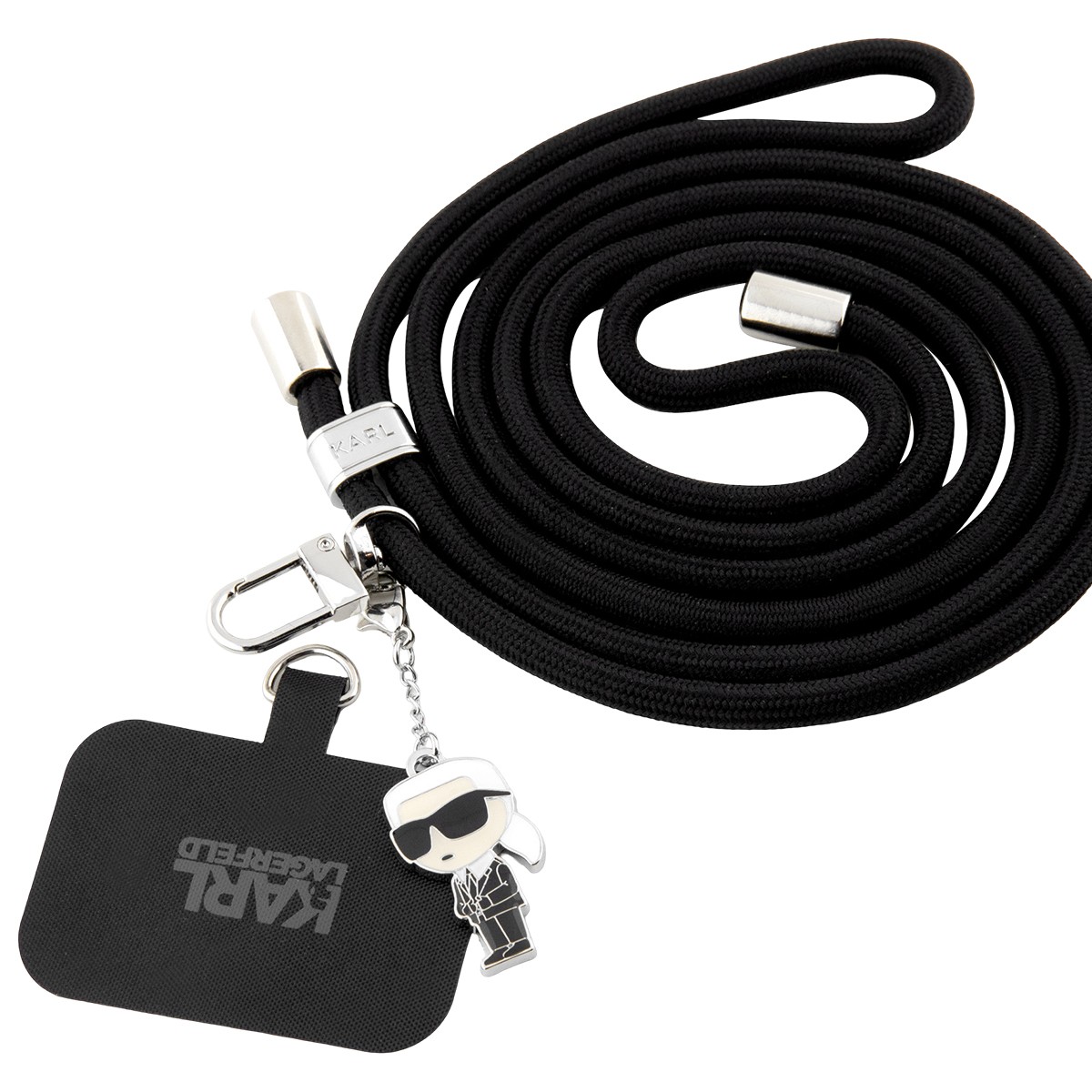 Tour de cou universel 150cm Ikonik haut de gamme en nylon tressé