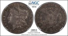 1889-S Morgan Silver Dollar NGC VF35 Dark Bronze Color Toning San Francisco