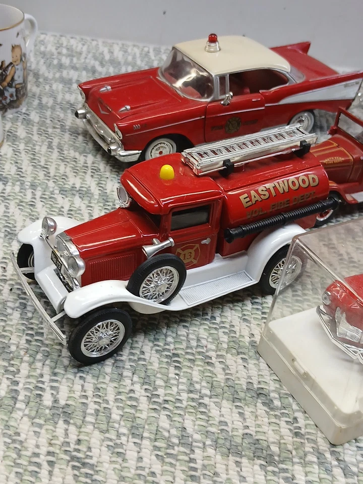 11-Diecast Fire Dept  1/64th To 1/24th Scale Corgi Matchbox,national Museum Used - Image 4 of 4