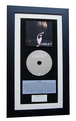 ADELE 19 CLASSIC CD Album GALLERY QUALITY FRAMED+EXPRESS GLOBAL SHIPPING+MY LOVE