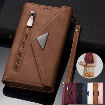 Handy Hülle Smart Cover für Huawei P20 P30 P40 Lite Pro Schutzhülle Flip Cover