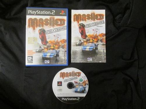 PS2: MASHED: FULLY LOADED - Complete, ITALIAN! Dominate the clogged streets!