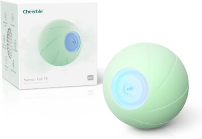 Cheerble Smart Interactive Dog Toy, Wicked Ball PE, Automatic