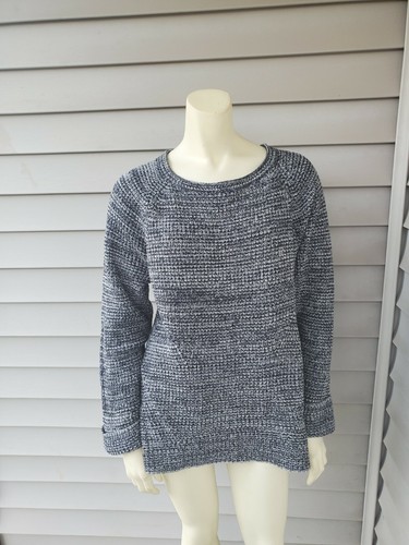 Style & Co Pullover XL Neu mit Etikett Damen Grau Langarm Strick Oversize Rundhals Winter Warm