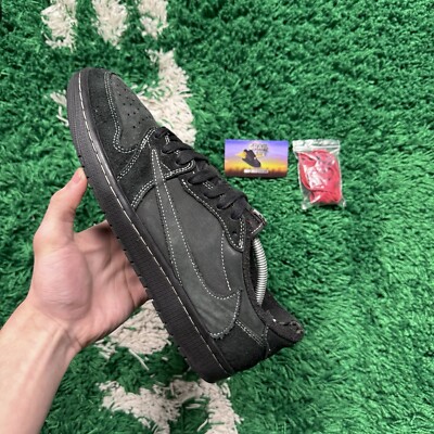 Size 10.5 - Jordan 1 Retro Low OG SP x Travis Scott Black