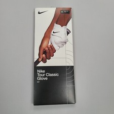 Nike Glove Adult Small White Black Regular Right Golf Tour Classic 4 Mens
