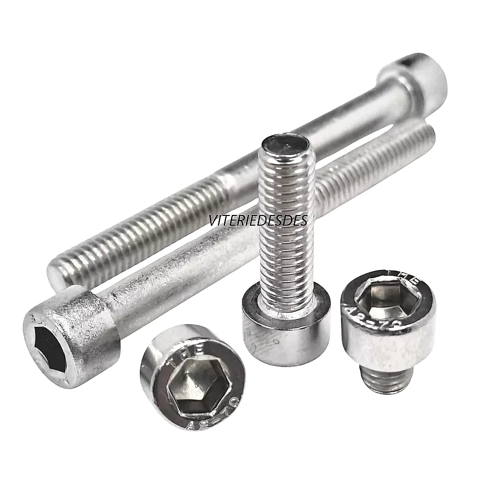 Vis à tête cylindrique à six pans creux (DIN 912 / ISO 4762) | Acier allié et inoxydable | Sunhy