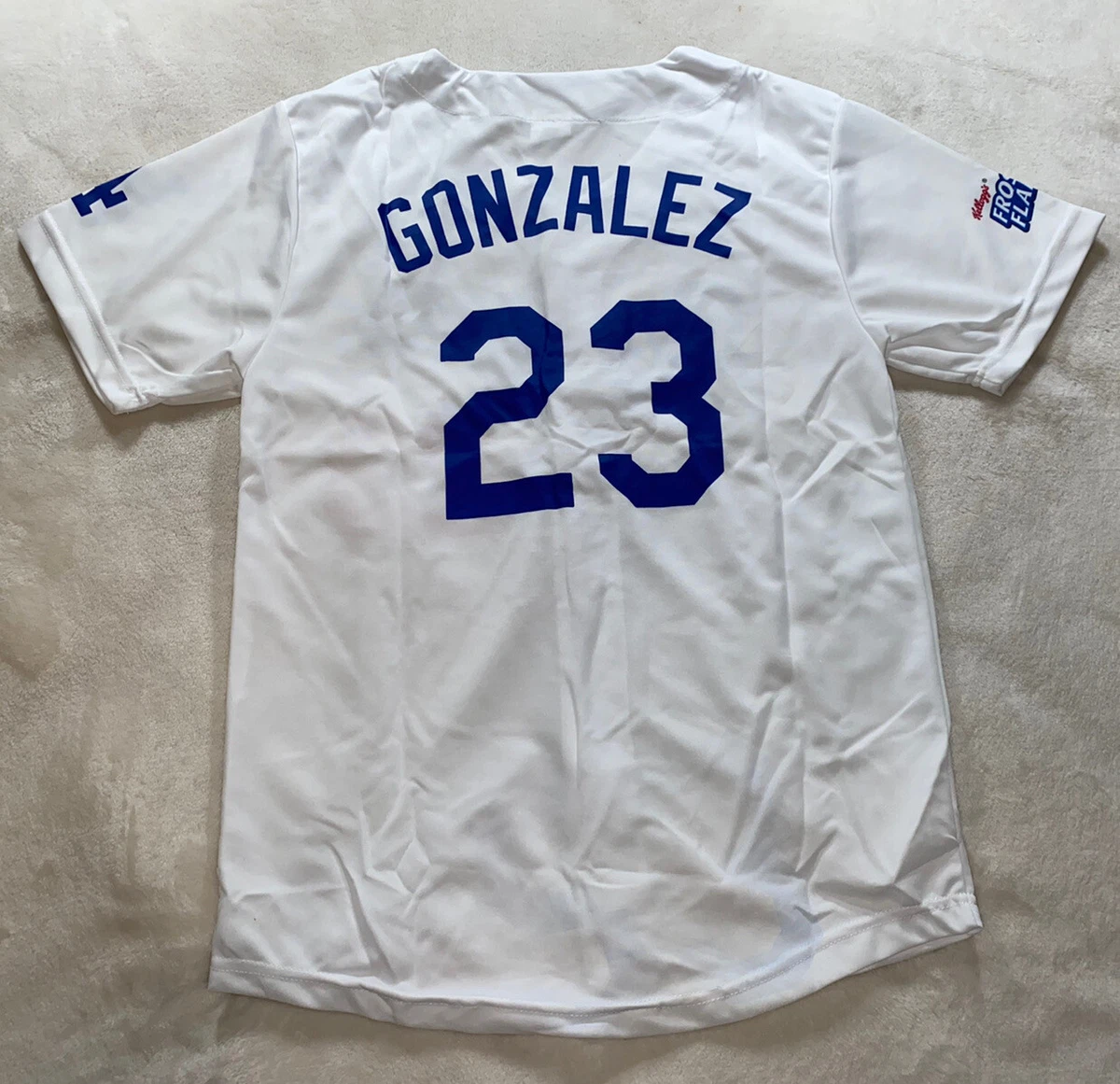 dodgers jersey gonzalez