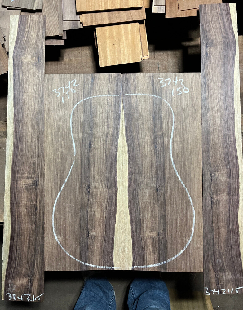 quartersawn madagascar rosewood guitar set luthier tonewood back sides need help
