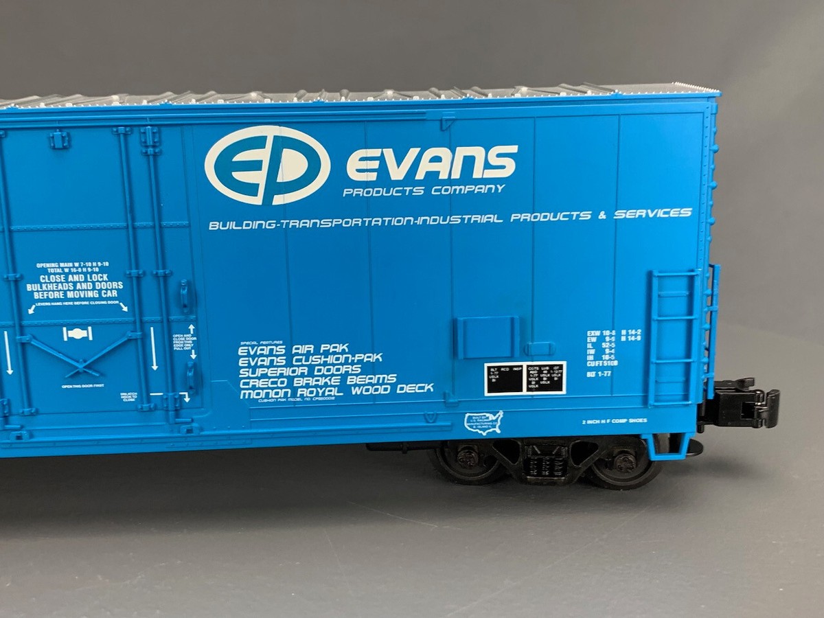 Atlas O 6503-2 Evans 53' Double-Plug Door Boxcar Evans Products 3