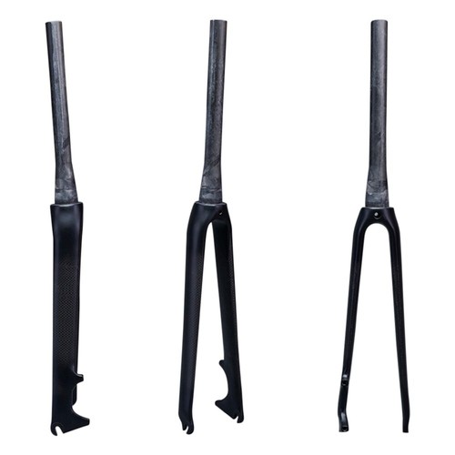 Full Carbon Fiber Road Bike Forks MTB Bicycle Disc Rigid Fork Quick Release 700C - Picture 13 of 23
