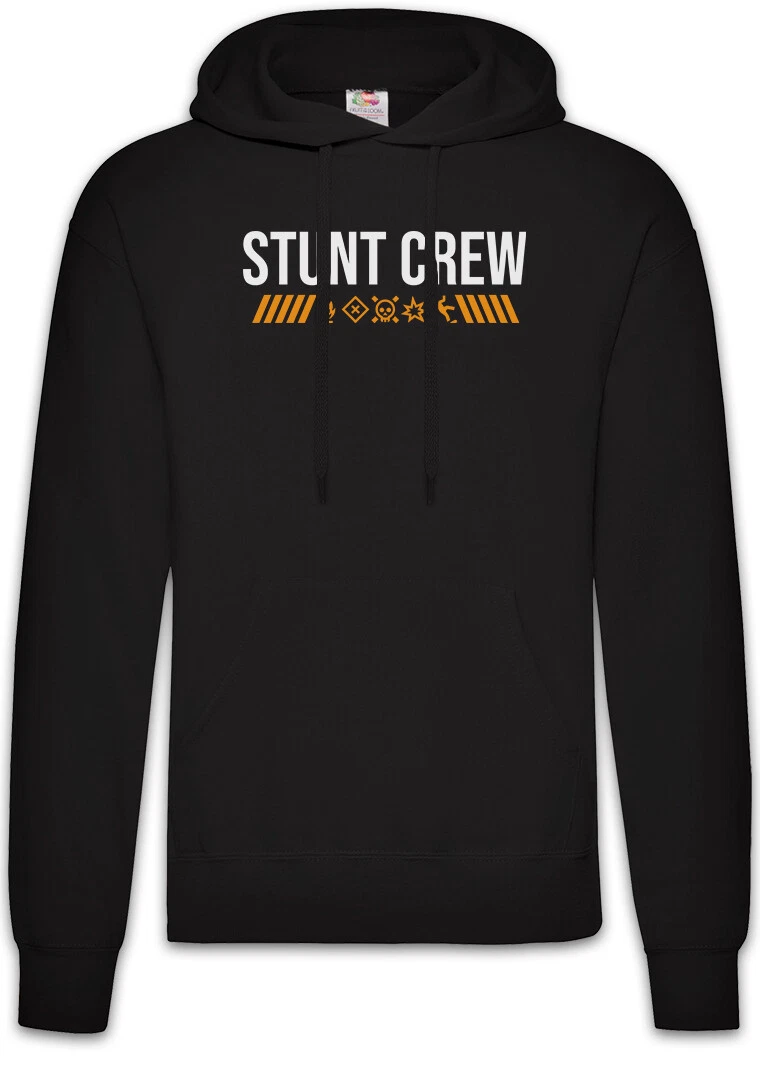 Stunt Crew Hoodie Pullover Scientist Stuntman Fun Professor Nerd Teacher