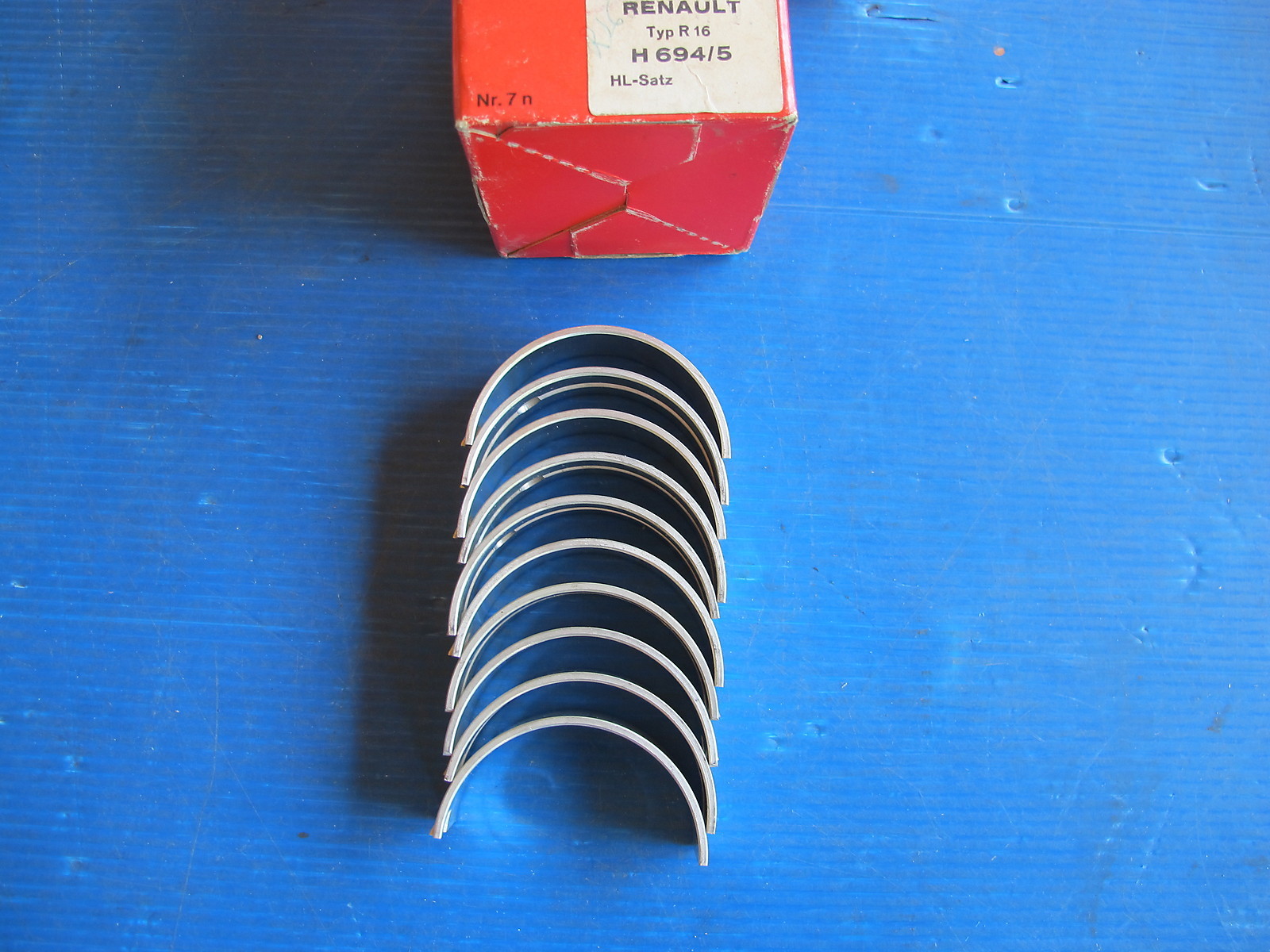 Coussinets de palier de vilebrequin H694/5 pour Renault 12 15 16 17 18 20