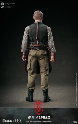 In stock DAFTOYS x E.JOE custom F026 1/6 Justice League Alfred 12