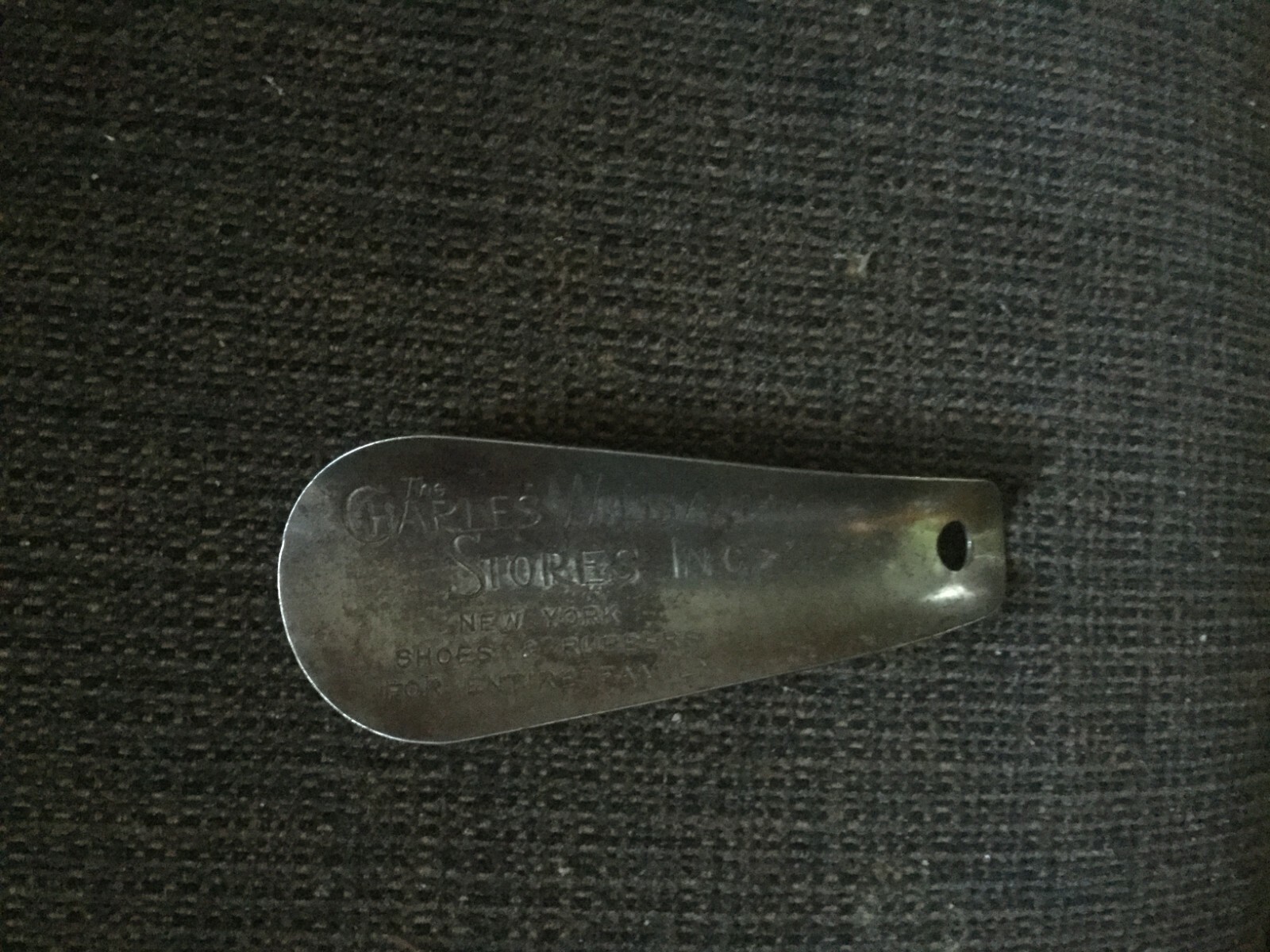 Vintage The Charles William Stores Inc. Shoe horn