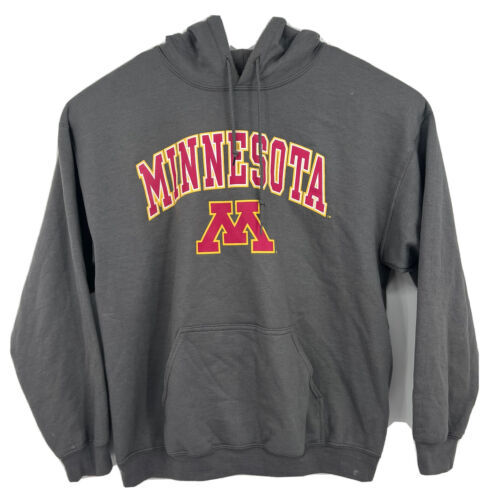 VTG 90s Champion Reverse Weave Minnesota Gophers Hockey Black