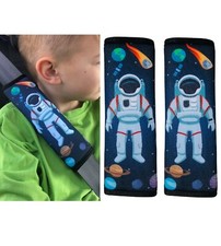 HECKBO Astronaut Space Auto Gurtschutz Gurtpolster Gurtschoner für Jungen Kinder