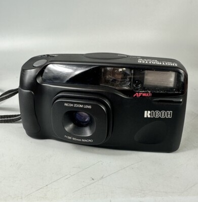 Ricoh Shotmaster Tru Zoom Date analoge Kompaktkamera 35 mm schwarz - getestet