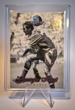 Gheorghe Hagi - Romania - Futera Platinum World Cup Greats 1998 ERROR CARD